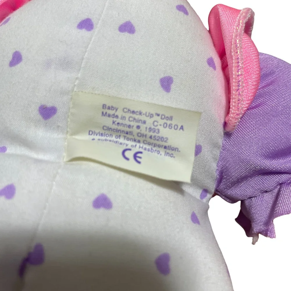Vintage 1993‎ Kenner Baby Check-Up Doll Not Tested
